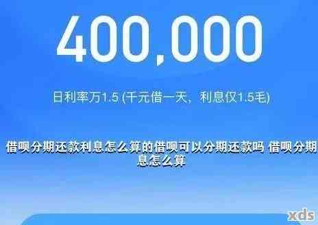 关于借呗先息后本的本金偿还问题，是否可以申请期？