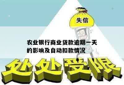 农业银行商业贷款逾期一天：潜在影响与应对策略