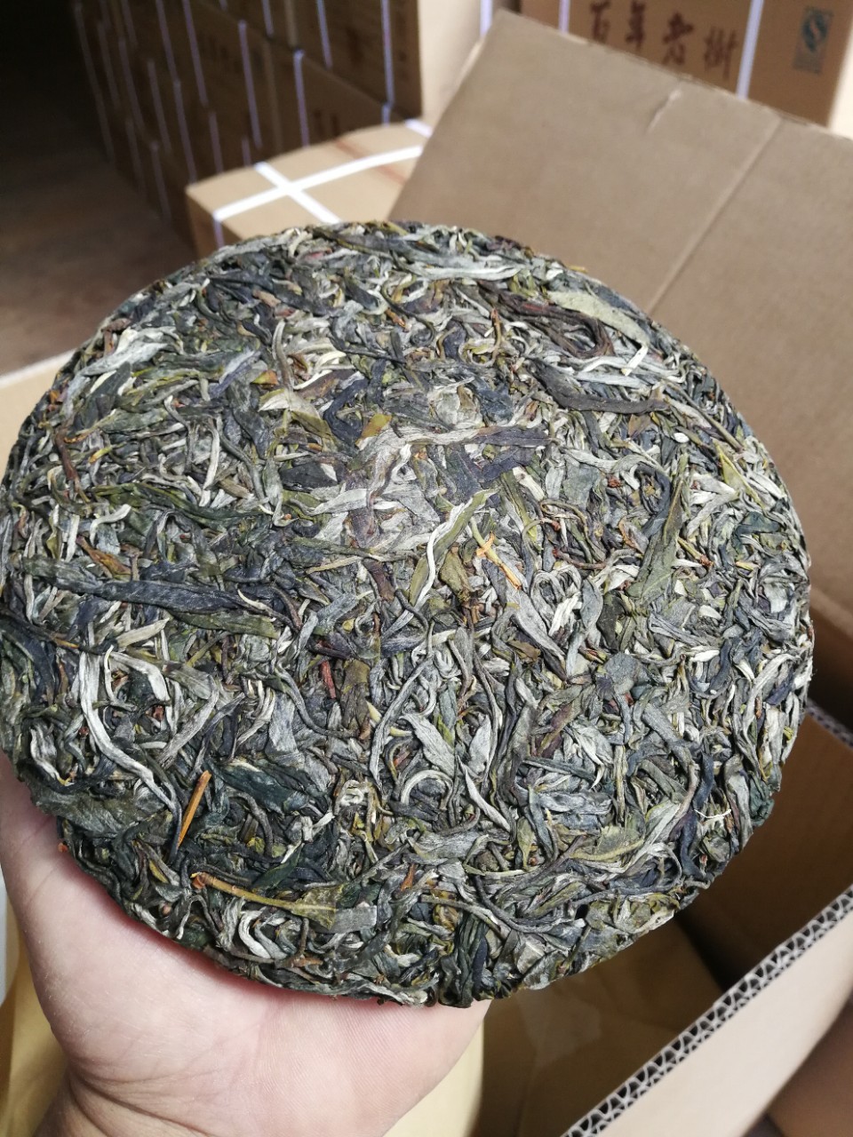 南汀河茶厂纯正云南大叶种普洱茶饼，古树茶韵，品质越，收藏佳品