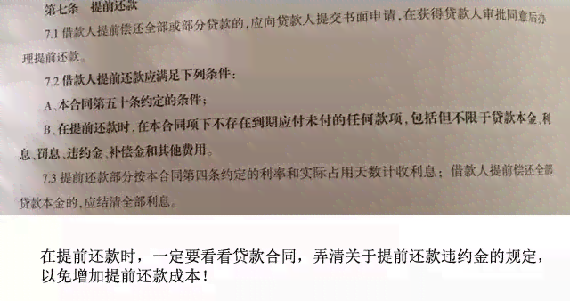 网贷合同规定：提前还款是否合法？