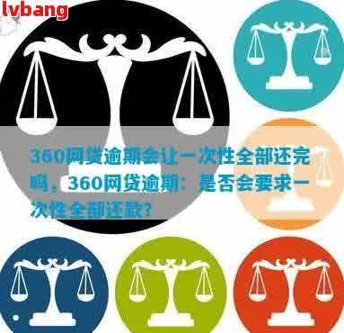 360网贷逾期后，如何有效减少违约金和利息支出？