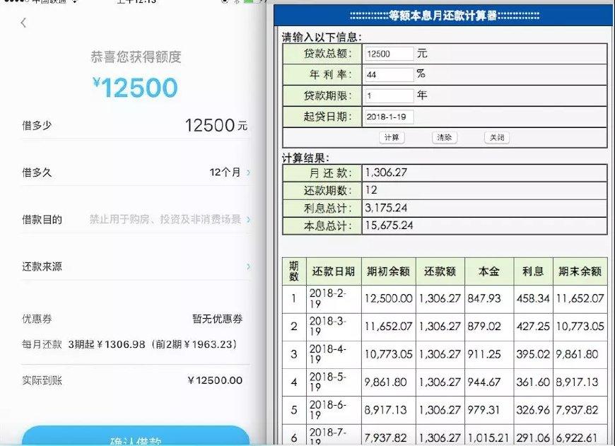 众安贷借5万每月还多少利息多少：1年利息和每月还款额解析