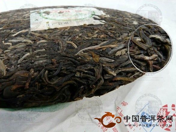 07年云南银毫普洱茶饼