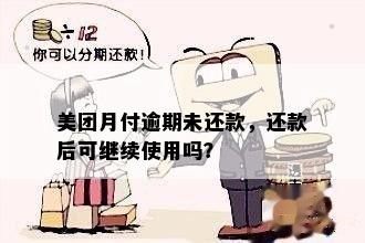 美团月付逾期一天还款会不会禁用