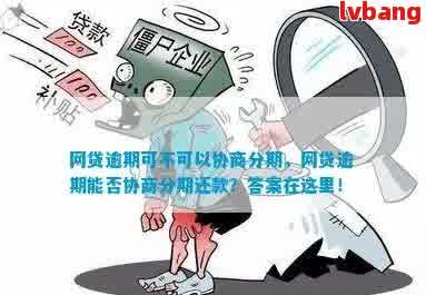 网贷可以商议不分期到期一次还清吗