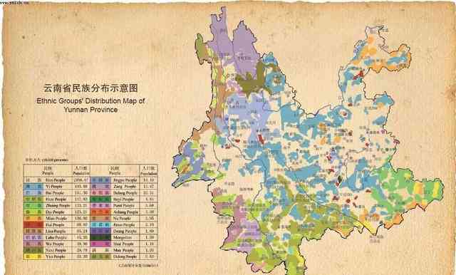 云南普洱市     人口分布情况及文化特点解析