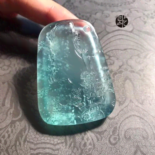 蓝水种翡翠牌子