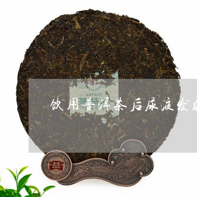 女生喝熟普洱茶后尿液变红色是什么原因？