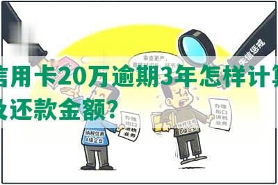 借呗20万逾期3年利息计算：逾期20万分5年，最需还多少钱？