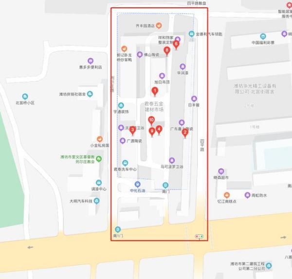 潍坊批发茶叶市场位置：请告诉我在哪里？