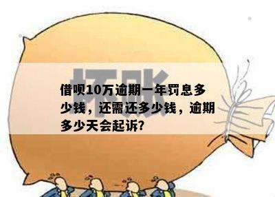 借10万逾期一天500:一天利息、罚款及银行贷款逾期处理标准