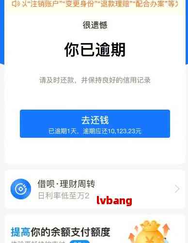 借呗线下还款对公账户怎样还钱