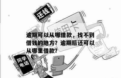 寻找逾期借款平台：在哪些地方可以借到钱？