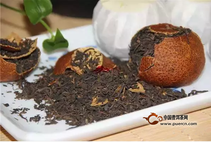 陈皮普洱茶是茶吗还是茶叶