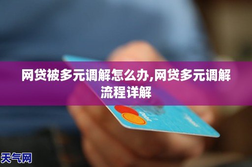 在线纠纷解决： 网贷纠纷的网上调解新模式