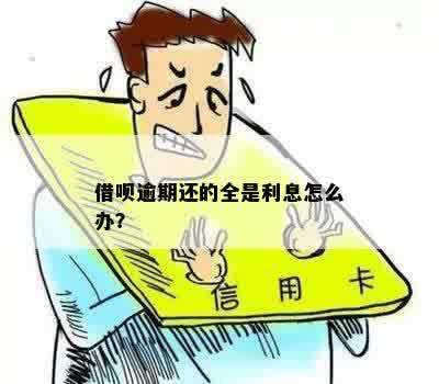 借呗逾期了说让还全部利息，怎么办？