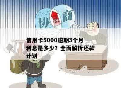 信用卡逾期5000元：解决方法、影响和如何规划还款计划的全面指南