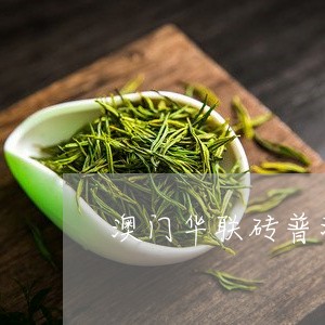 华联普洱茶砖价格评估：了解当前市场行情和投资潜力