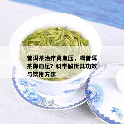 普洱茶降血压的真相及正确饮用方法。