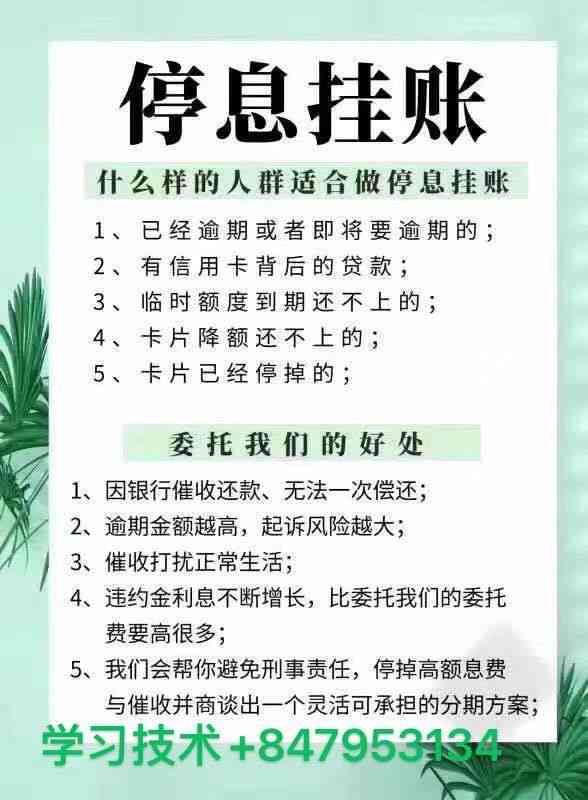 贷款逾期后如何申请停息挂账？详细步骤与注意事项解答