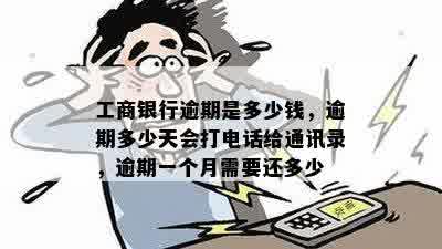 工商银行信用卡逾期后多久会联系通讯录联系人？