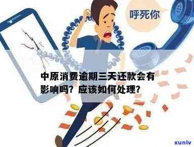 中原消费逾期还款，但每天都有还款记录，是否影响信用？如何解决？