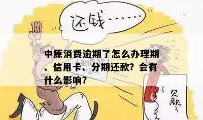 中原消费逾期还款，但每天都有还款记录，是否影响信用？如何解决？