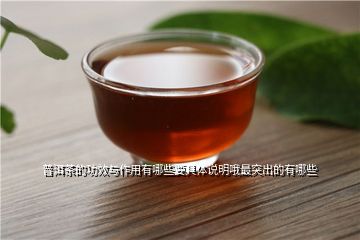 普洱茶十大功效是什么意思呀？热搜榜揭示普洱茶的功效全解析