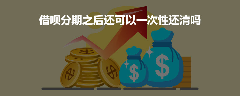 关于借呗：是否可以分阶偿还，而非一次性全清？