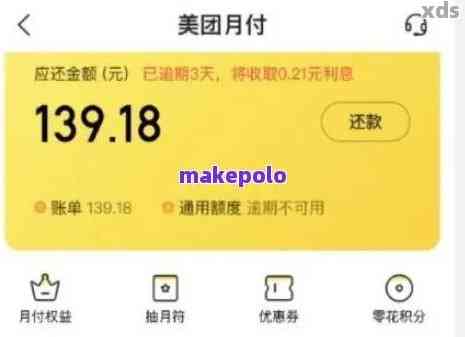 美团月付逾期10天后功能受限，如何解决？