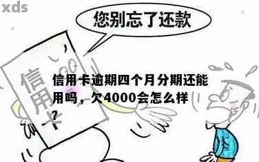 信用卡6000逾期4年大概多少钱