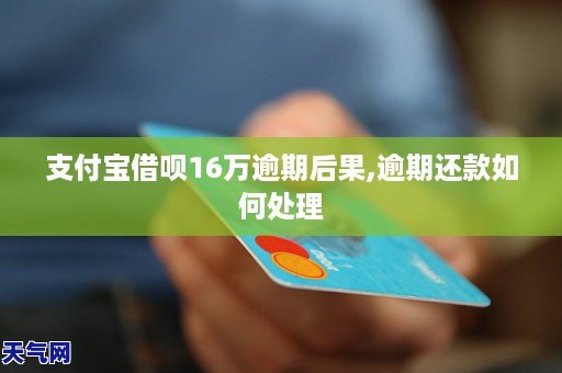 借呗16万逾期5天，会委托第三方吗？