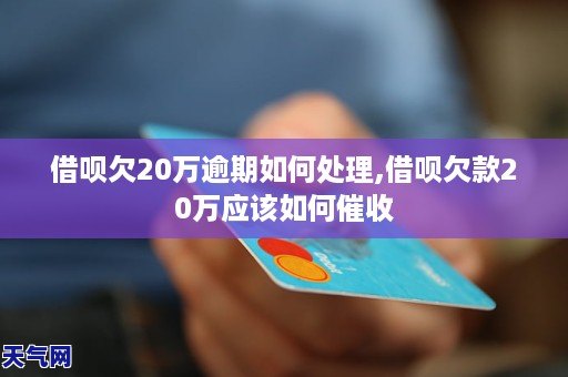 借呗欠款17万逾期8万会怎样