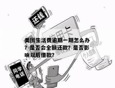 美团生活费逾期还款攻略：如何分期还款避免一次性全部偿还？