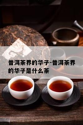 品质优良的普洱茶应具备哪些特点？