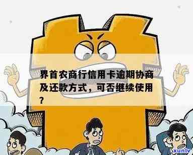 信用卡逾期九天办理农商信用贷可以吗