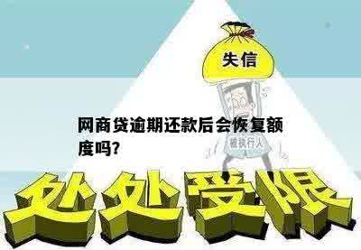 网商贷逾期还款会影响额度吗？如何避免降额以及恢复信用额度？