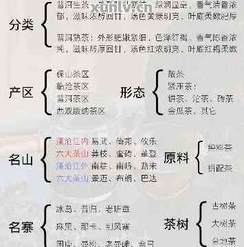 普洱茶分类解析：了解不同类型及其特点，助您轻松挑选合适的茶叶