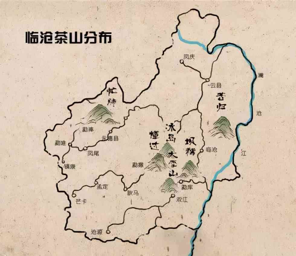 普洱茶四大茶区分布：哪个地方出名？