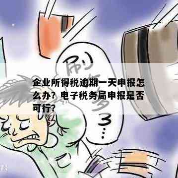 企业所得税逾期一天但申报成功了，会产生什么后果及如何解决？