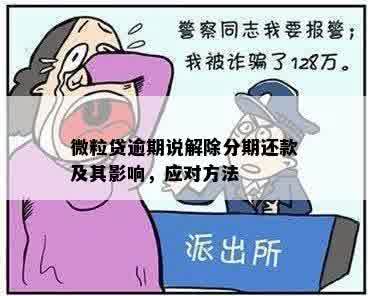 举报微粒贷逾期被取消分期怎么办：高额罚息及再次分期疑问解答