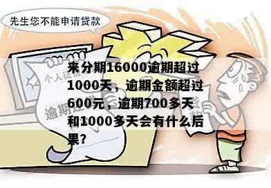 新使用借呗1000元逾期未还款会产生什么后果？