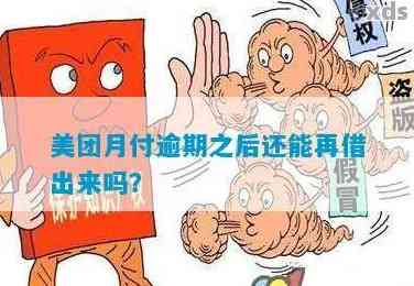 美团月付逾期后能否再借款？