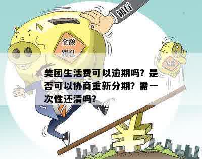 美团生活费逾期还款策略：一次性还清还是分期更好？了解详细解答及建议