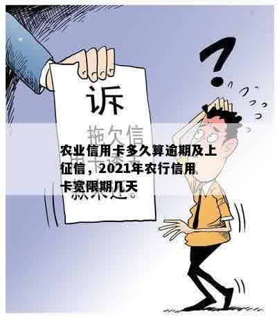 农行信用卡几天算逾期了？2021年农行信用卡宽限期几天？办理流程是怎样的？