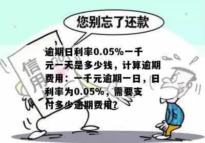 '2000块逾期一天80块：计算与合法性，一天利息多少？'