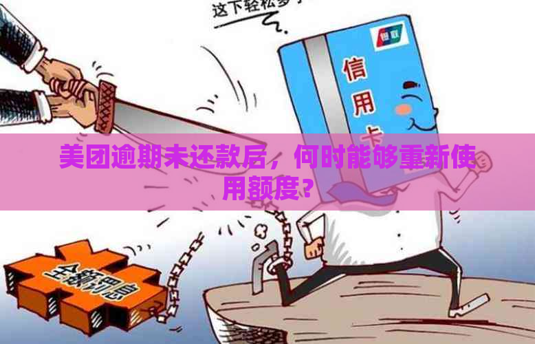 美团逾期了几天被额度停用什么时候能使用