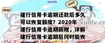 建行信用卡2020逾期新规：政策解读与XXXX年调整