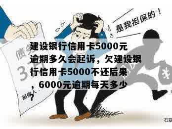 信用卡5000逾期还款后果：多久会出现行为？