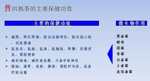 普洱茶的全面生理药理功能及其健益处解析